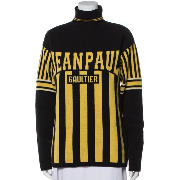 Jean Paul Gaultier Patrimony Reedition Turtleneck Sweater Medium - Picture 1 of 4